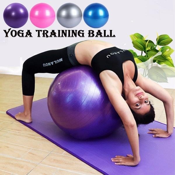 Anti-Burst Gym Ball with Pump (75 cm) - Shivani Jaswal Anti-Burst Gym Ball with Pump (75 cm)