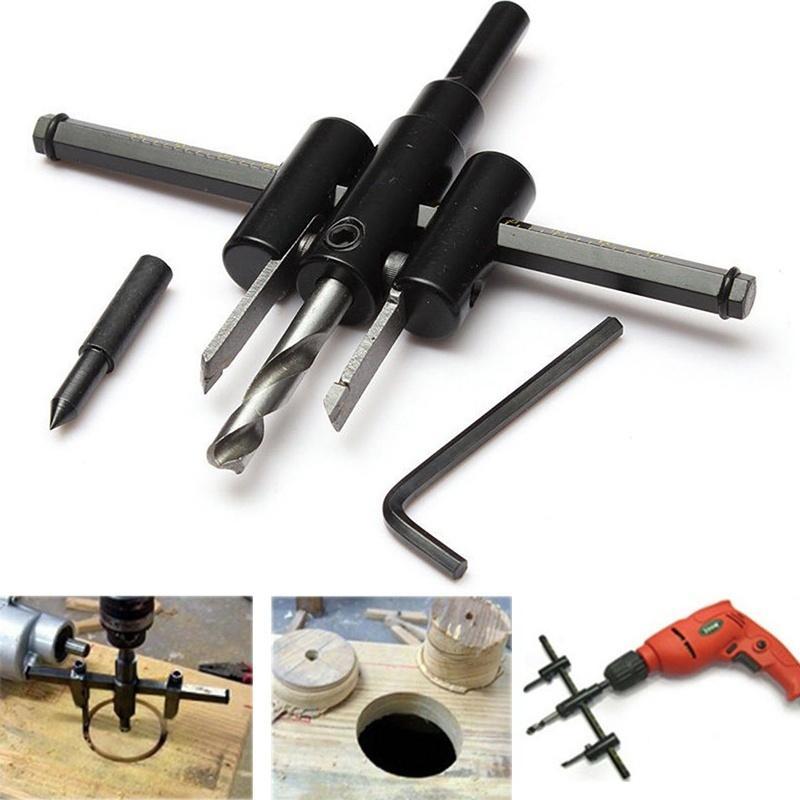 Adjustable Circle Hole Saw Drill Bit Cutter - Shivani Jaswal Adjustable Circle Hole Saw Drill Bit Cutter