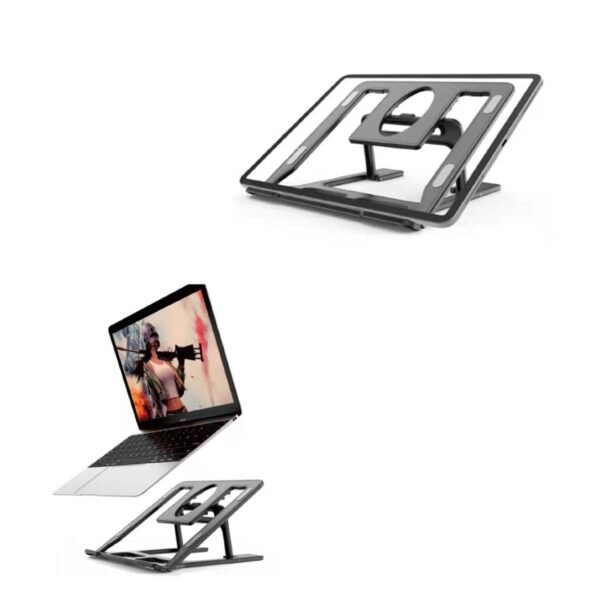 Adjustable, Portable & Foldable Laptop Stand â€“ Compact and Convenient for Easy Use