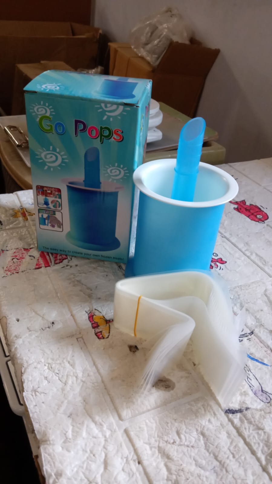 DIY Manual Popsicle Maker – Reusable Ice Cream Mold (Approx 20 Pcs Packing Bag) - Shivani Jaswal DIY Manual Popsicle Maker – Reusable Ice Cream Mold (Approx 20 Pcs Packing Bag)