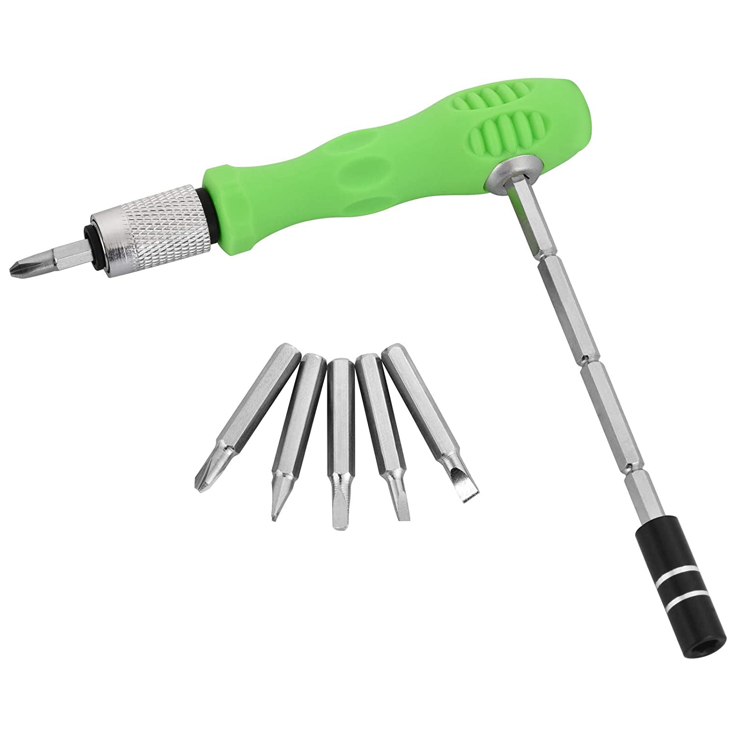 32 in 1 Mini Screwdriver Bits Set with Magnetic Flexible Extension Rod - Shivani Jaswal 32 in 1 Mini Screwdriver Bits Set with Magnetic Flexible Extension Rod