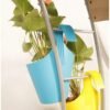 Plastic Hanging Planter Pot, Multicolour,