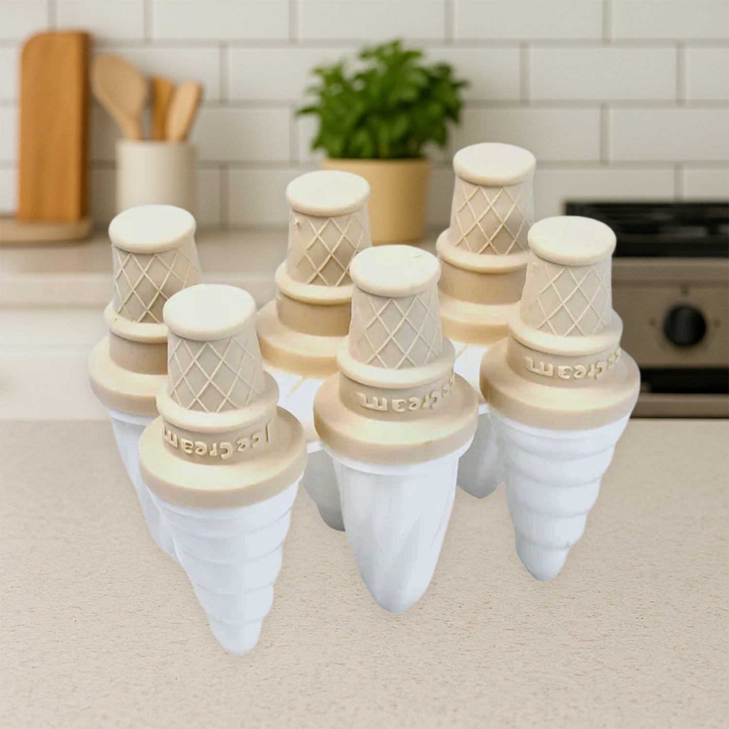Ice Candy Maker Mold for Ice Cream at Home or Restaurants (6 Pc) - Shivani Jaswal Ice Candy Maker Mold for Ice Cream at Home or Restaurants (6 Pc)