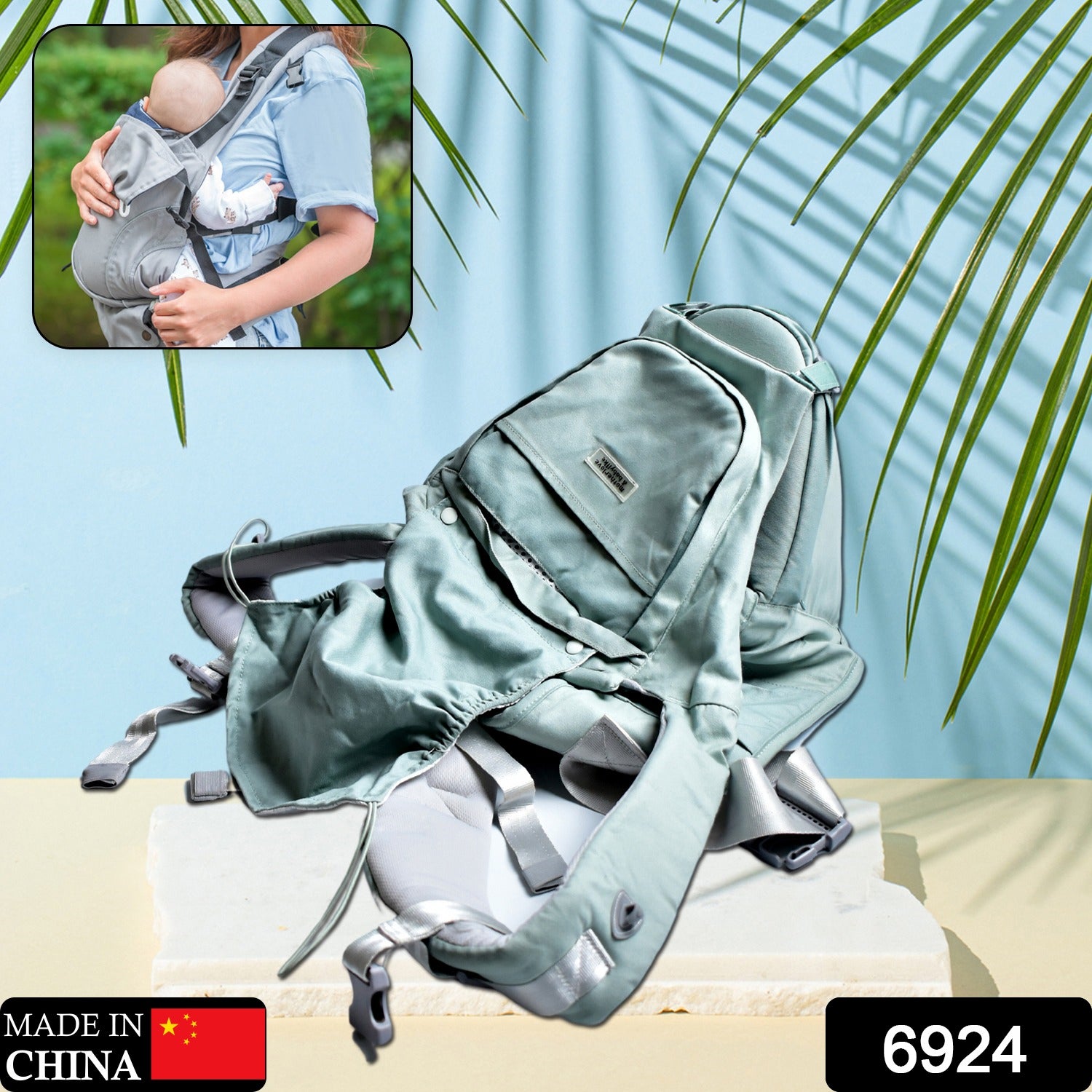 Baby Carrier Bag / Baby Holder Carrier with Four Modes of Use, Adjustable Sling and Easy to Use Design - Shivani Jaswal Baby Carrier Bag / Baby Holder Carrier with Four Modes of Use, Adjustable Sling and Easy to Use Design