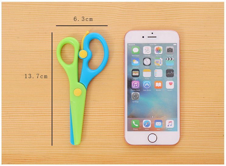 Kids Handmade Plastic Safety Scissors Safety Scissors - Shivani Jaswal Kids Handmade Plastic Safety Scissors Safety Scissors