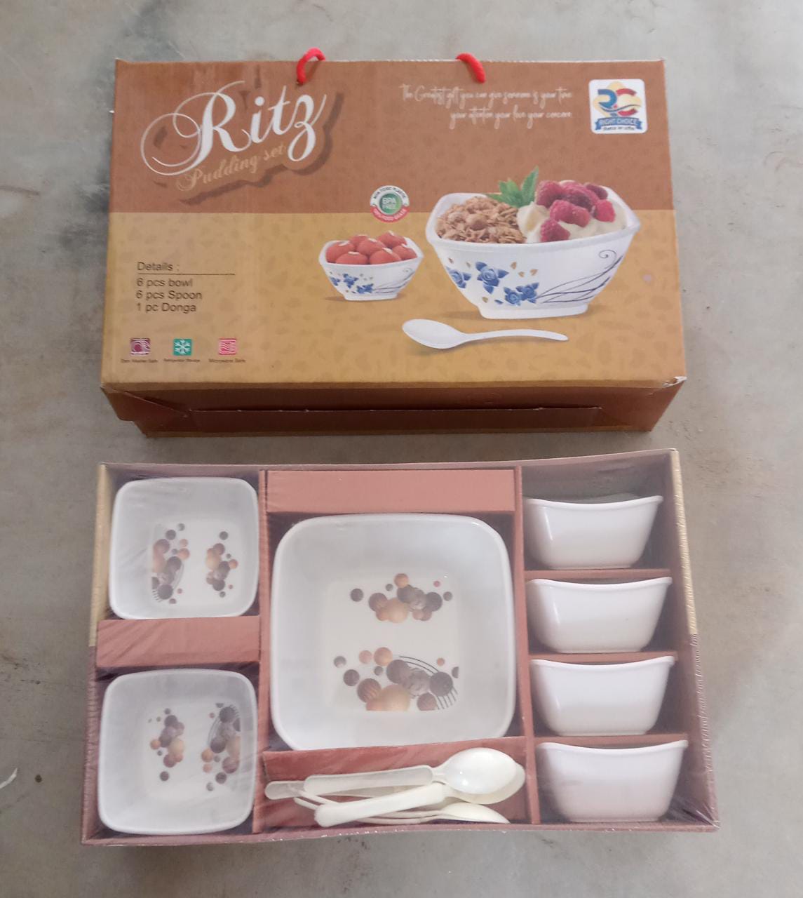 13 Pc Pudding Set used as a cutlery set for serving food purposes and sweet dishes and all in all kinds of household and official places etc. - Shivani Jaswal 13 Pc Pudding Set used as a cutlery set for serving food purposes and sweet dishes and all in all kinds of household and official places etc.