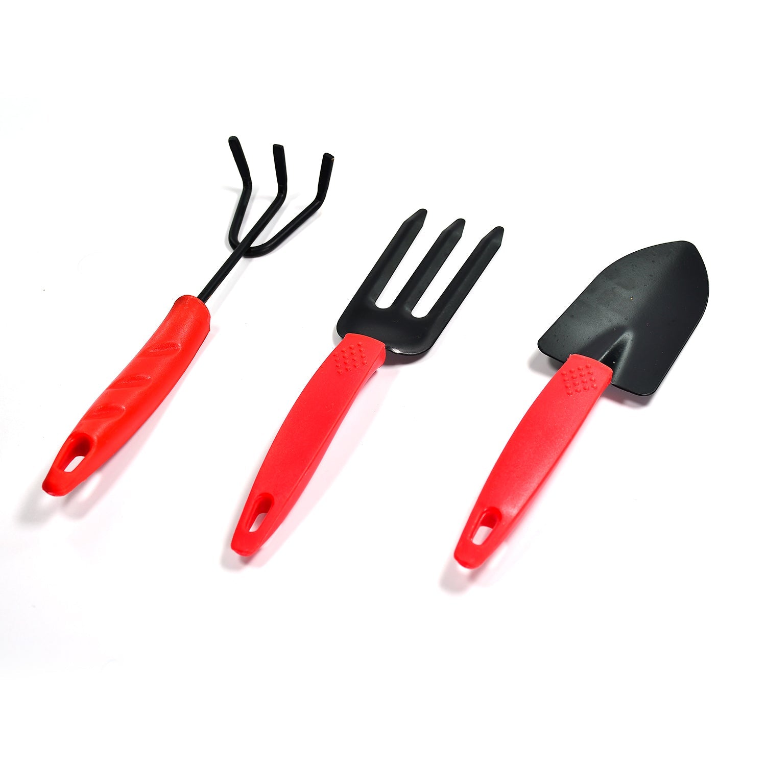 3pcs Small sized Hand Cultivator, Small Trowel, Garden Fork - Shivani Jaswal 3pcs Small sized Hand Cultivator, Small Trowel, Garden Fork