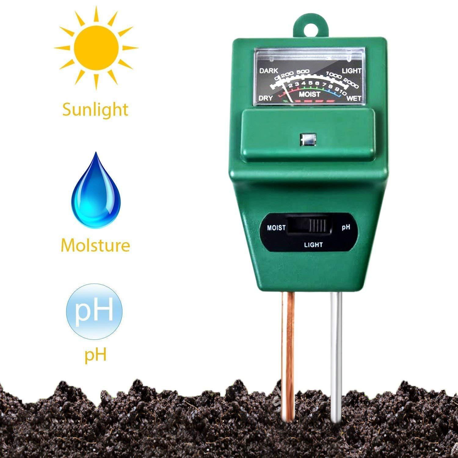 3 Way Soil Meter (pH Testing Meter) - Shivani Jaswal 3 Way Soil Meter (pH Testing Meter)