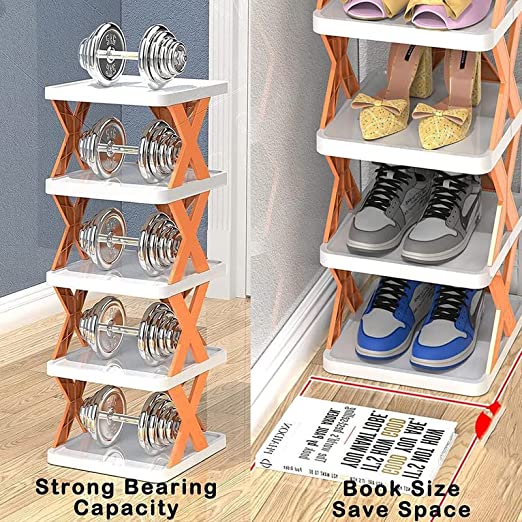 4 LAYER SHOES STAND, SHOE TOWER RACK SUIT FOR SMALL SPACES, CLOSET, SMALL ENTRYWAY, EASY ASSEMBLY AND STABLE IN STRUCTURE, CORNER STORAGE CABINET FOR SAVING SPACE - Shivani Jaswal 4 LAYER SHOES STAND, SHOE TOWER RACK SUIT FOR SMALL SPACES, CLOSET, SMALL ENTRYWAY, EASY ASSEMBLY AND STABLE IN STRUCTURE, CORNER STORAGE CABINET FOR SAVING SPACE