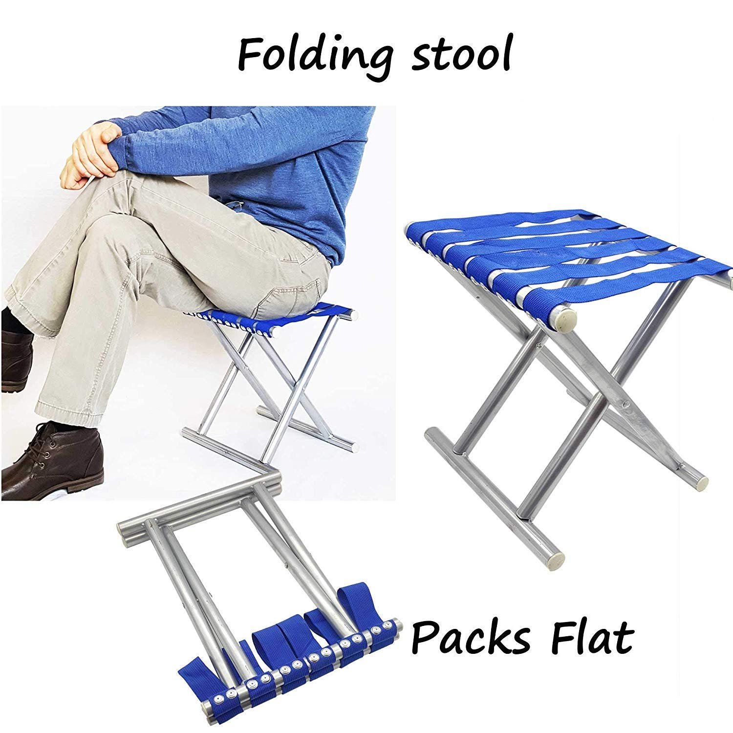 Folding Beach Tool Best Folding Stool Portable Travel Train Chair Outdoor Rest Seat Fishing Beach Picnic Hiking Backpacking Stool, Camping Fishing Hiking Picnic Garden (1 Pc ) - Shivani Jaswal Folding Beach Tool Best Folding Stool Portable Travel Train Chair Outdoor Rest Seat Fishing Beach Picnic Hiking Backpacking Stool, Camping Fishing Hiking Picnic Garden (1 Pc )