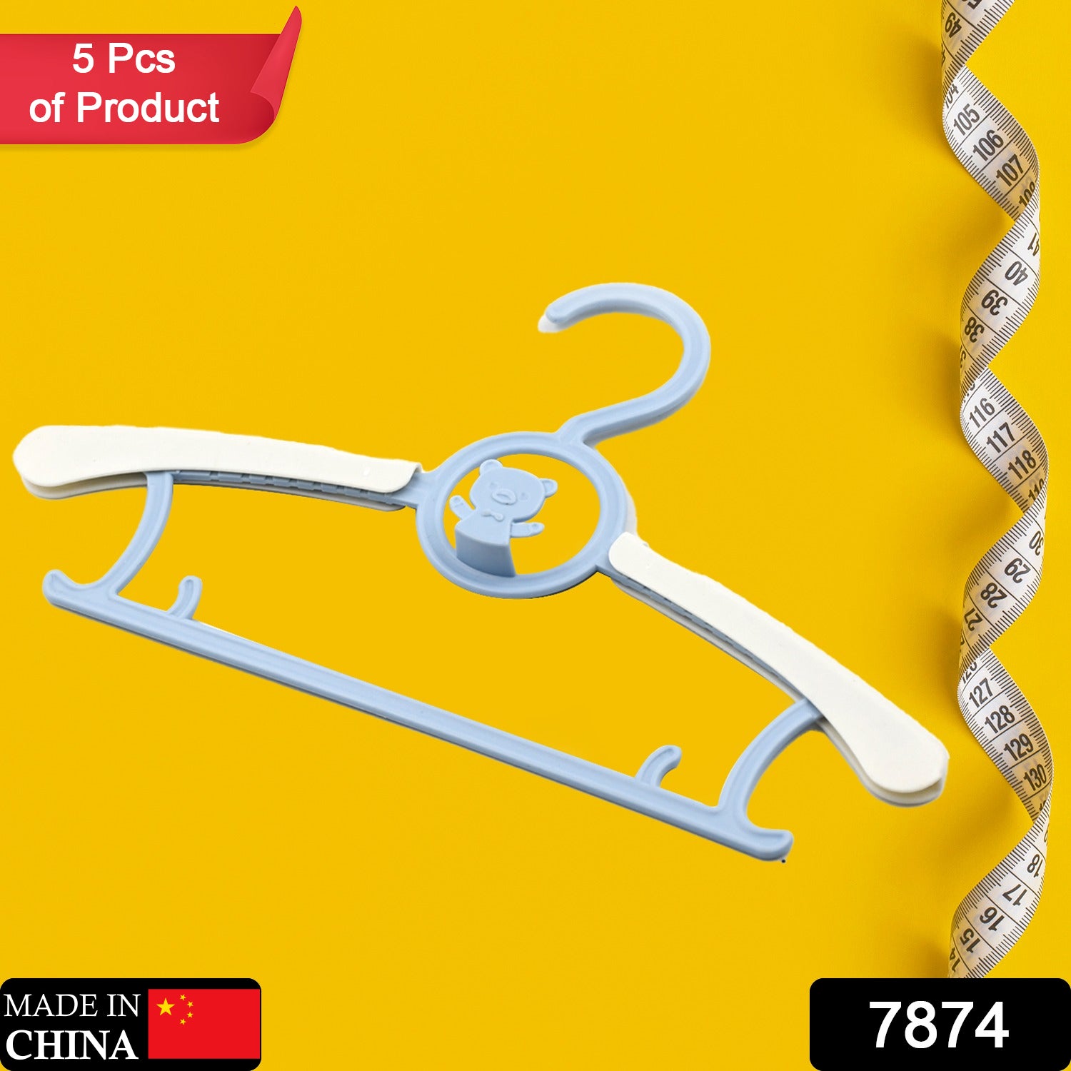 Large Adjustable Plastic Dress Hangers – Space-Saving & Lightweight (5 Pc) - Shivani Jaswal Large Adjustable Plastic Dress Hangers – Space-Saving & Lightweight (5 Pc)
