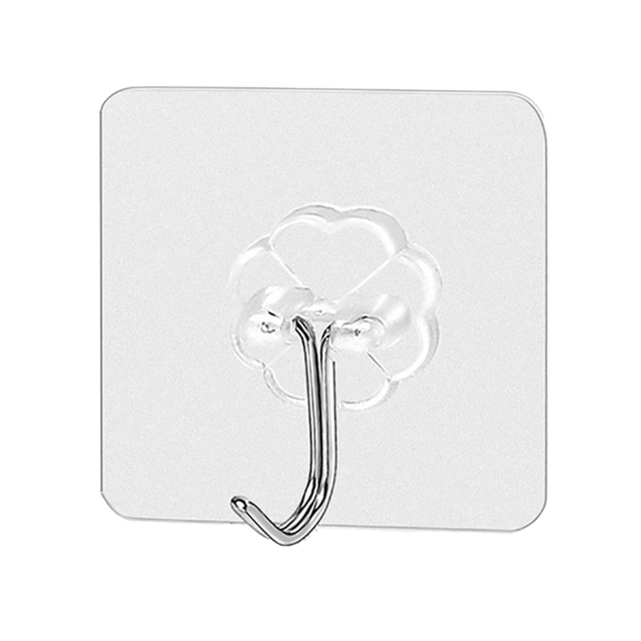 100PC MULTIPURPOSE STRONG SMALL STAINLESS STEEL ADHESIVE WALL HOOKS - Shivani Jaswal 100PC MULTIPURPOSE STRONG SMALL STAINLESS STEEL ADHESIVE WALL HOOKS