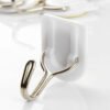 Adhesive Sticker ABS Plastic Hook Towel Hanger for Kitchen / Bathroom