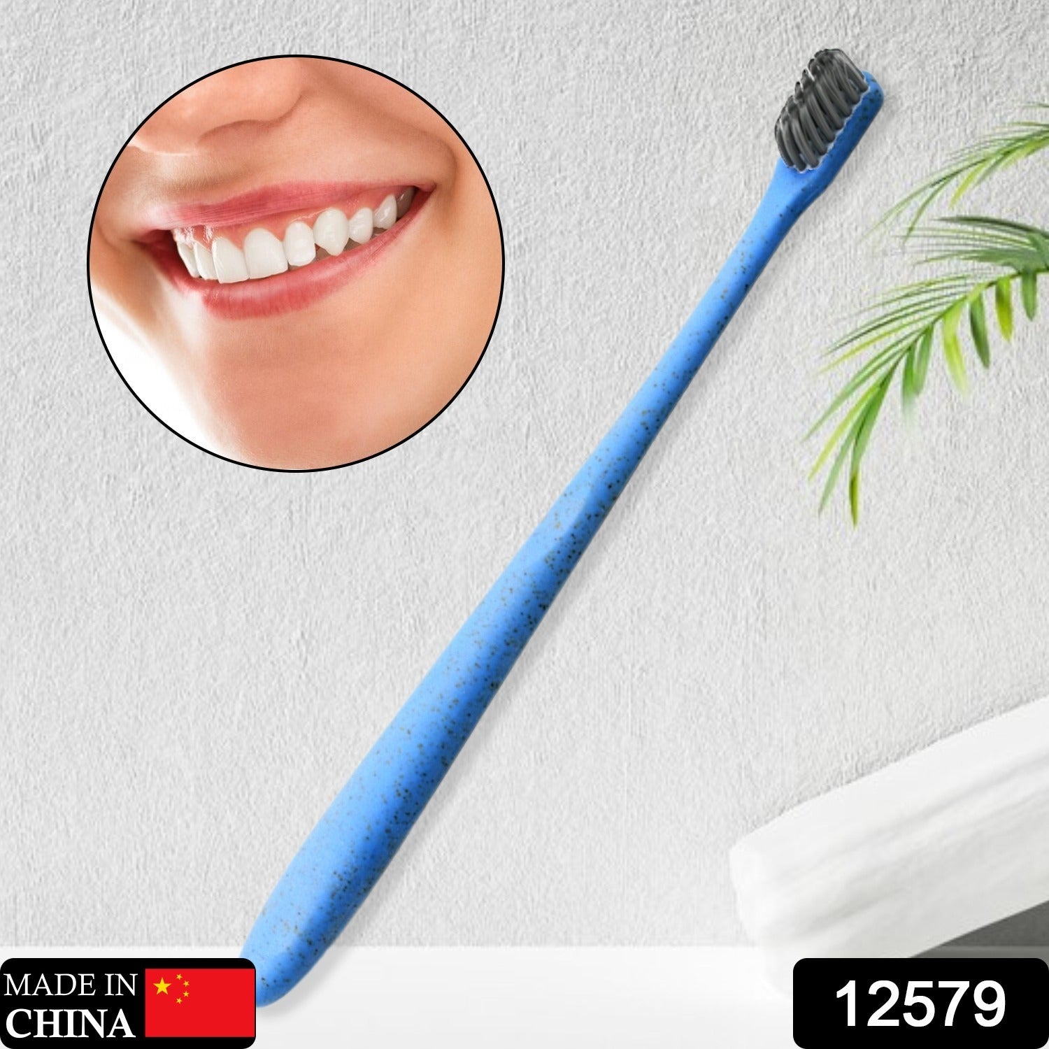 Wheat Straw Soft-Bristle Toothbrush for Deep Cleaning & Dental Care (1 Pc) - Shivani Jaswal Wheat Straw Soft-Bristle Toothbrush for Deep Cleaning & Dental Care (1 Pc)
