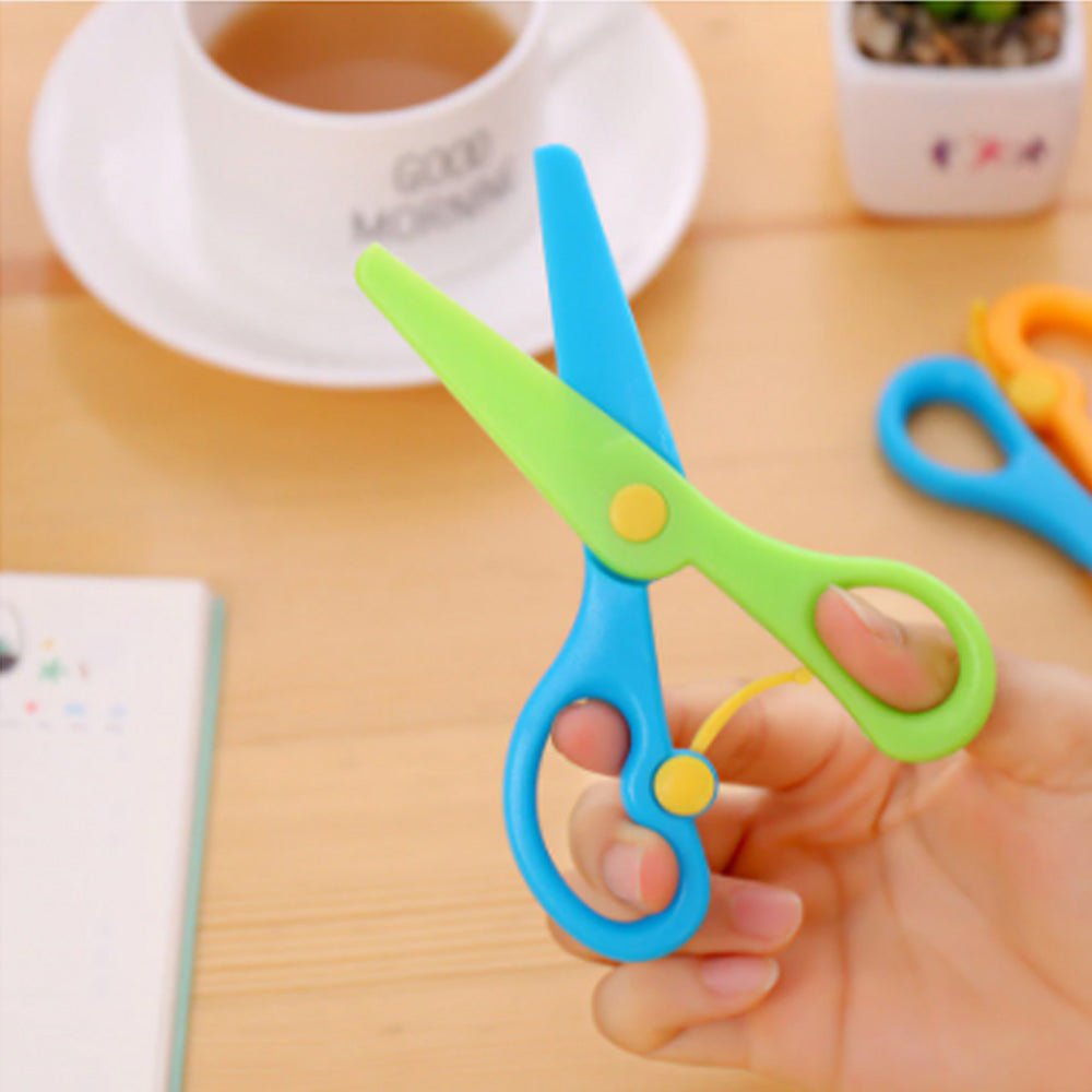 Kids Handmade Plastic Safety Scissors Safety Scissors - Shivani Jaswal Kids Handmade Plastic Safety Scissors Safety Scissors