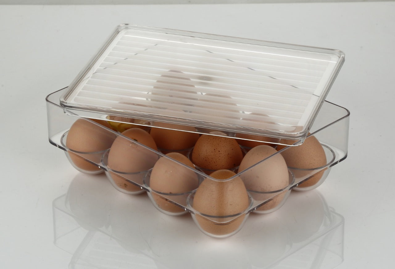 12 Cavity Egg Storage Box For Holding And Placing Eggs Easily And Firmly. - Shivani Jaswal 12 Cavity Egg Storage Box For Holding And Placing Eggs Easily And Firmly.