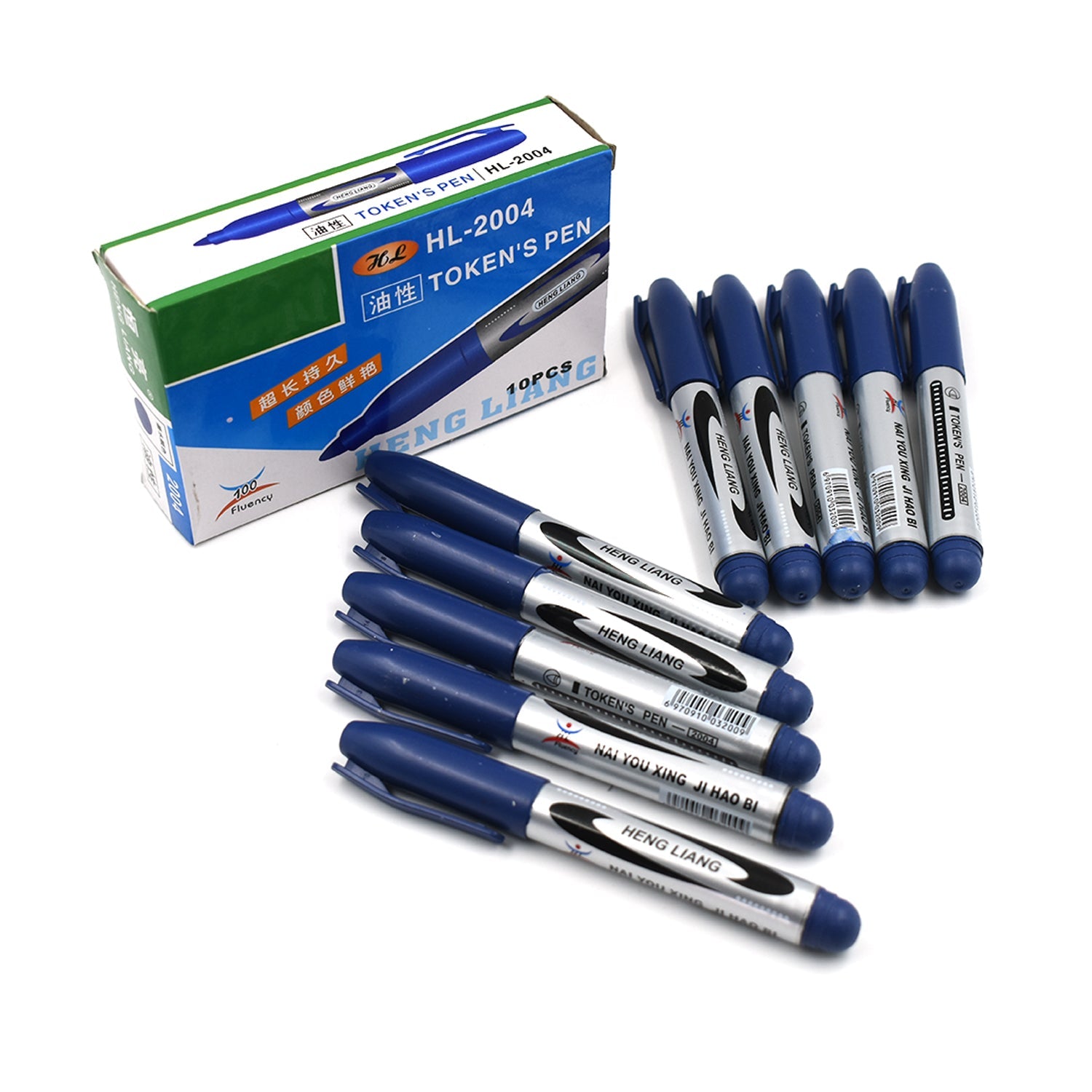 10Pc Blue Marker and pen used in studies and teaching white boards in schools and institutes for students. - Shivani Jaswal 10Pc Blue Marker and pen used in studies and teaching white boards in schools and institutes for students.