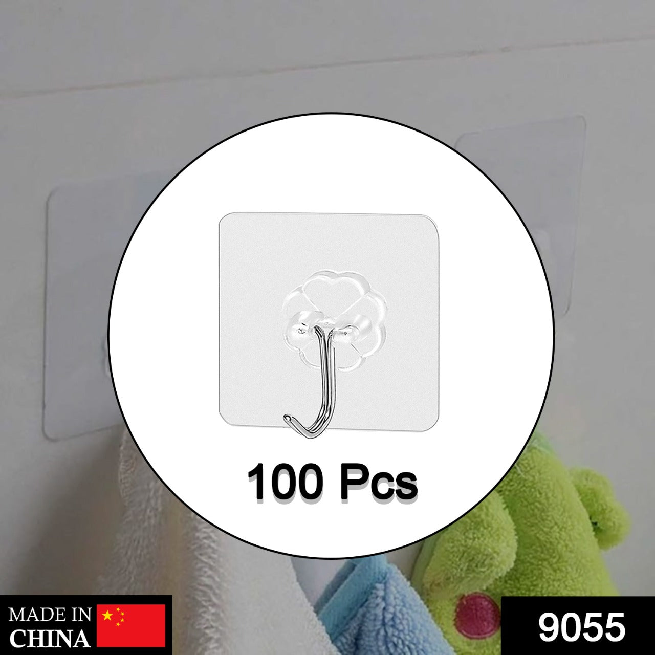 100PC MULTIPURPOSE STRONG SMALL STAINLESS STEEL ADHESIVE WALL HOOKS - Shivani Jaswal 100PC MULTIPURPOSE STRONG SMALL STAINLESS STEEL ADHESIVE WALL HOOKS