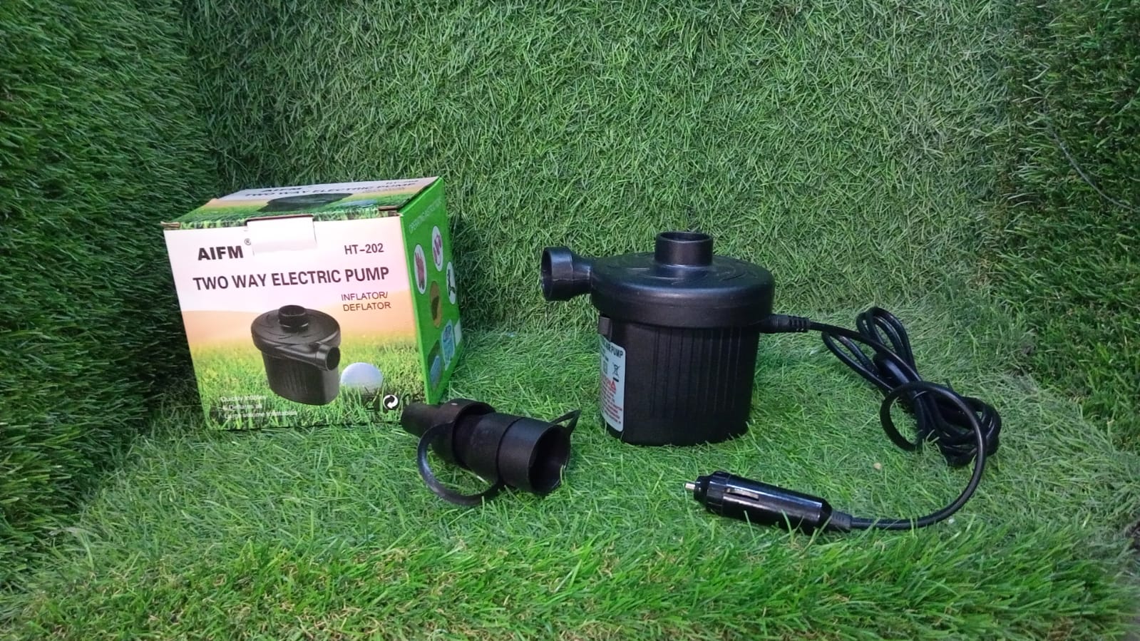 Multi-Purpose Electric Air Pump for Sofa & Pool (Quick Inflate/Deflate) - Shivani Jaswal Multi-Purpose Electric Air Pump for Sofa & Pool (Quick Inflate/Deflate)