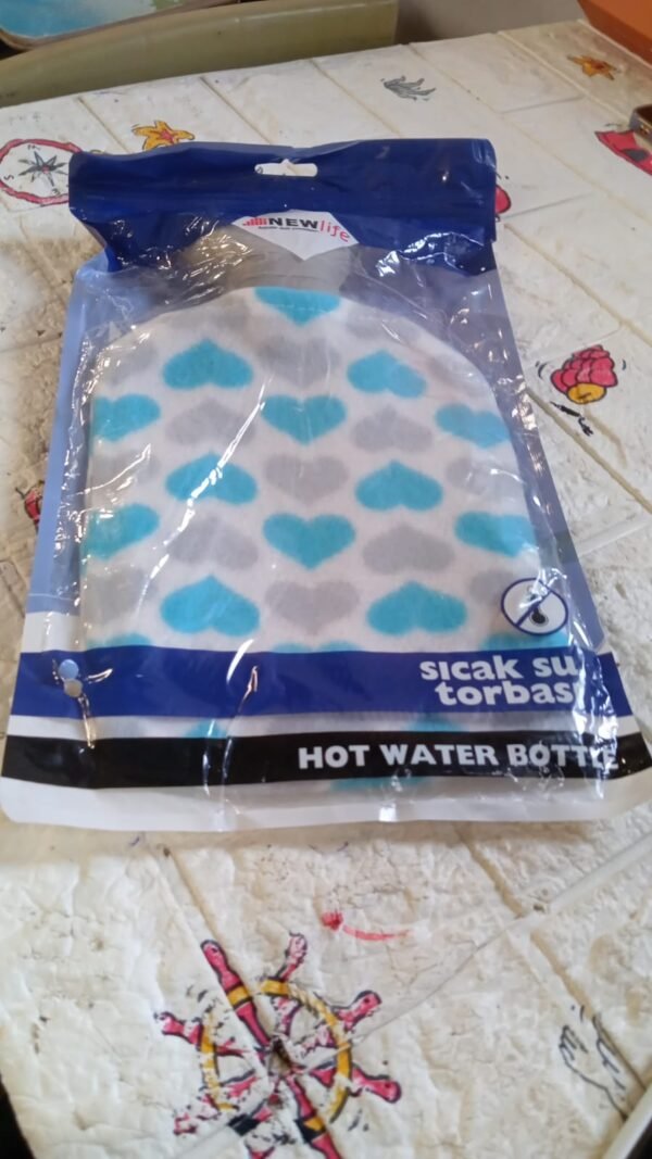 Hot Water Bag with Cover for Pain Relief & Cramps, Leak-Proof Therapy Bottle (1 Pc)