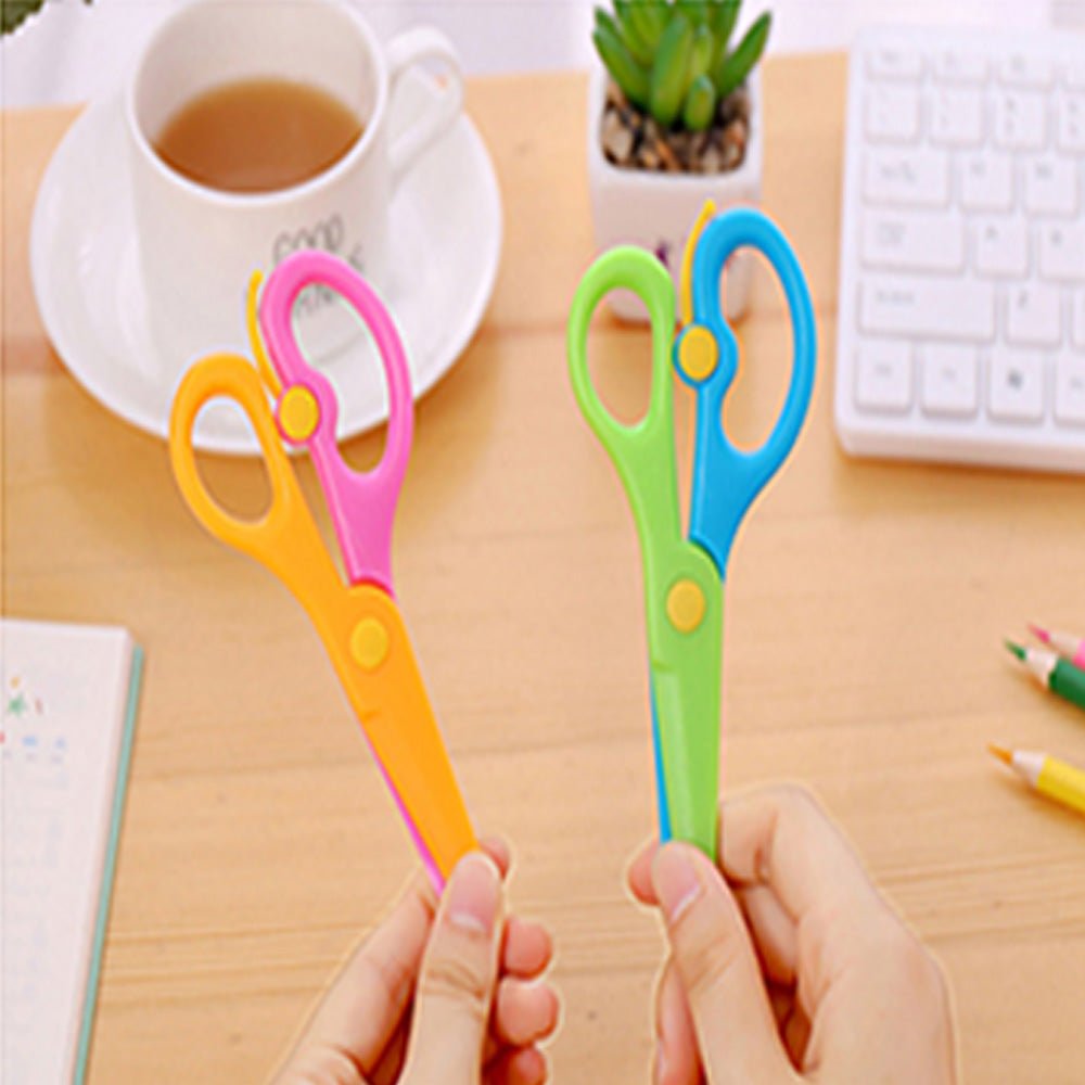 Kids Handmade Plastic Safety Scissors Safety Scissors - Shivani Jaswal Kids Handmade Plastic Safety Scissors Safety Scissors