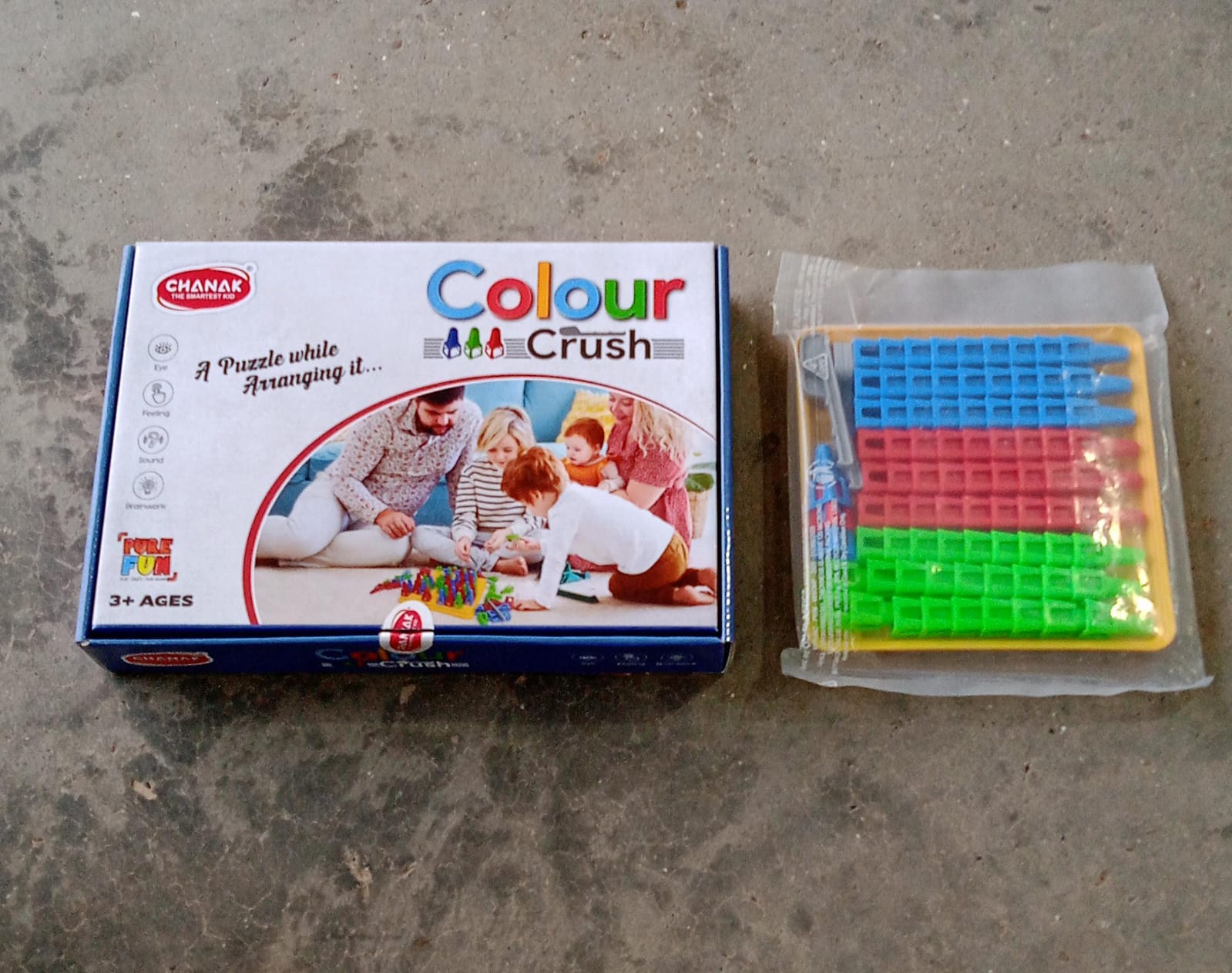 Plastic Color Crush Game Board, A Puzzle Game, Challenge's Educational Board Game's, Game for Kids & Adults, Birthday Gift (1 Set) - Shivani Jaswal Plastic Color Crush Game Board, A Puzzle Game, Challenge's Educational Board Game's, Game for Kids & Adults, Birthday Gift (1 Set)