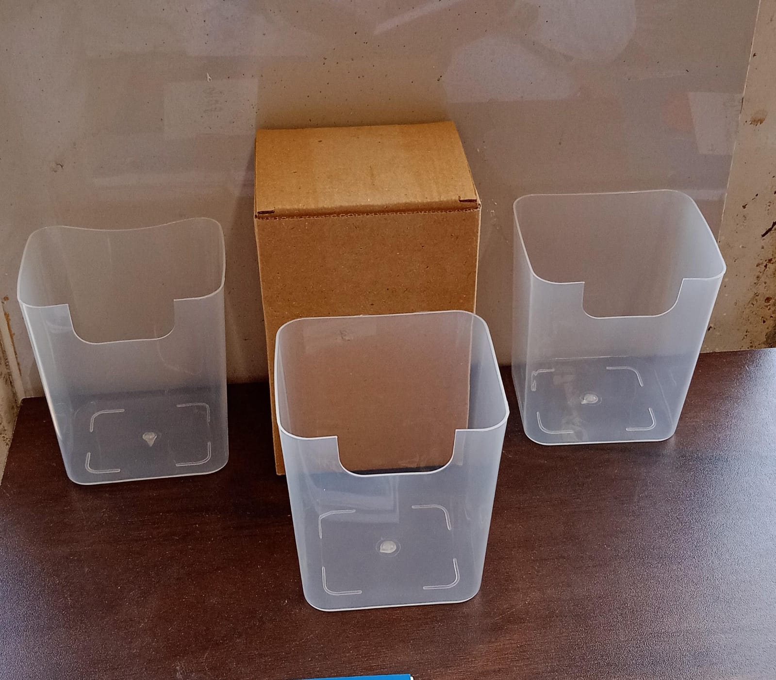 3Pcs Clear Plastic Organizer Storage Versatile Kitchen Drawer Organizer Tray for Desk, Makeup, Bathroom, Kitchen Pantry Cabinet - Shivani Jaswal 3Pcs Clear Plastic Organizer Storage Versatile Kitchen Drawer Organizer Tray for Desk, Makeup, Bathroom, Kitchen Pantry Cabinet