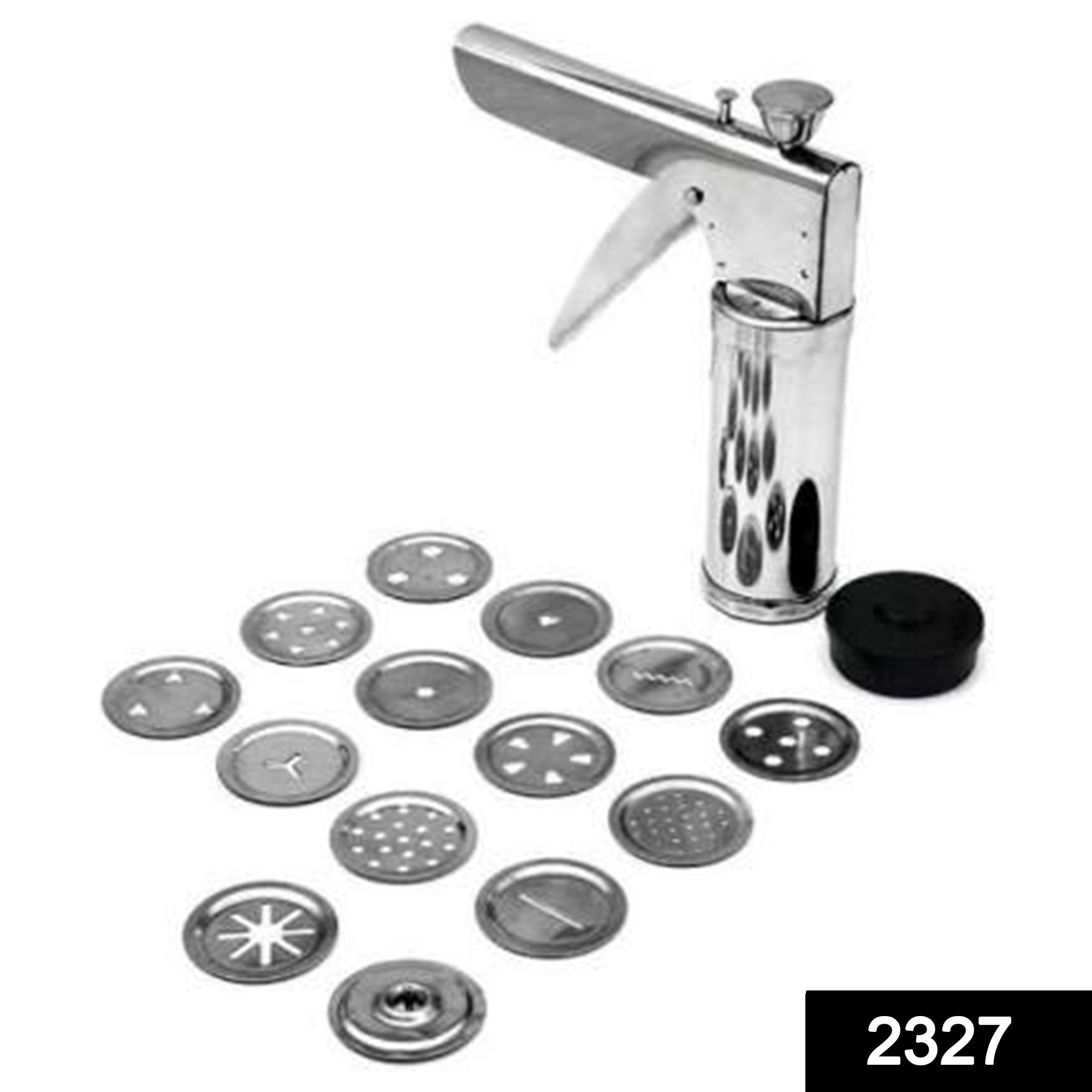 15 in 1 Stainless Steel Kitchen Press with Different Parts - Shivani Jaswal 15 in 1 Stainless Steel Kitchen Press with Different Parts