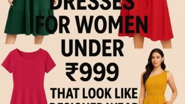 Best Dresses for Women Under ₹999 That Look Like Designer Wear: Fashion Finds
