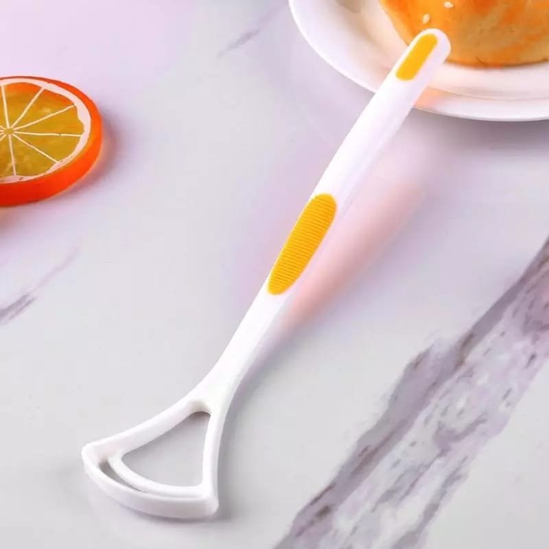 New Hot Away Hand Scraper Fashion Tongue Cleaner Brush with Silica Handle - Shivani Jaswal New Hot Away Hand Scraper Fashion Tongue Cleaner Brush with Silica Handle