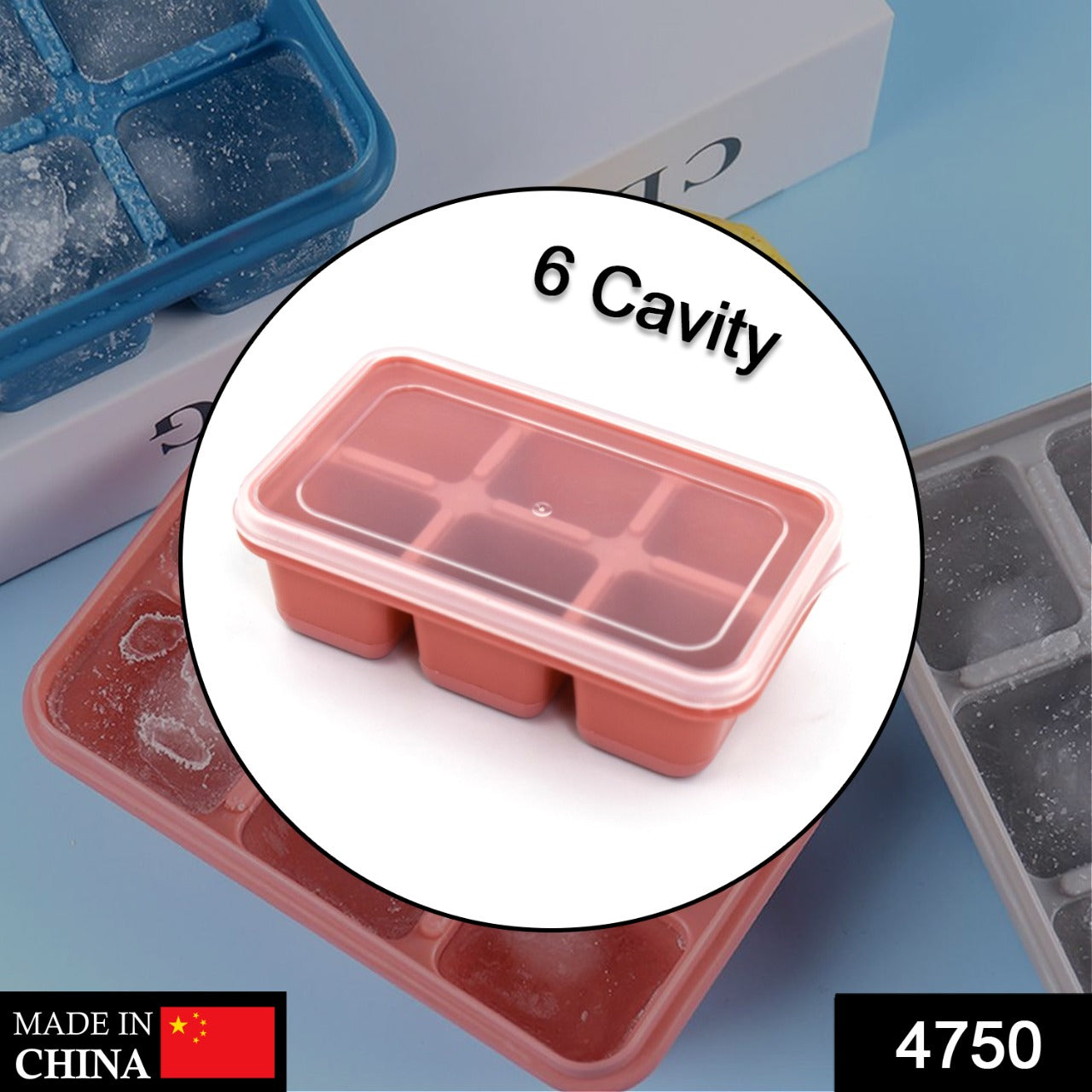 6-Cavity Silicone Ice Tray – Ideal for Kitchen & Home Use - Shivani Jaswal 6-Cavity Silicone Ice Tray – Ideal for Kitchen & Home Use