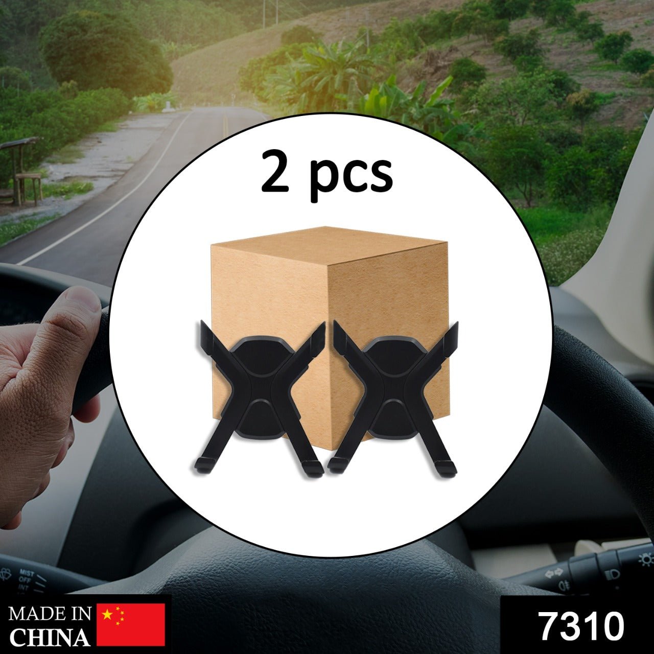 2PC CAR MOUNT AIR VENT HOLDER - Shivani Jaswal 2PC CAR MOUNT AIR VENT HOLDER