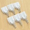 Adhesive Sticker ABS Plastic Hook Towel Hanger for Kitchen / Bathroom