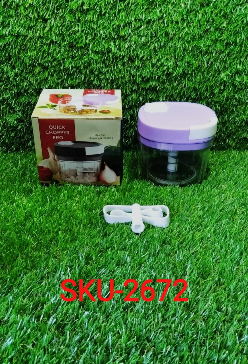 2in1 Handy Chopper And Slicer For Home & kitchen (600ML Capacity) - Shivani Jaswal 2in1 Handy Chopper And Slicer For Home & kitchen (600ML Capacity)