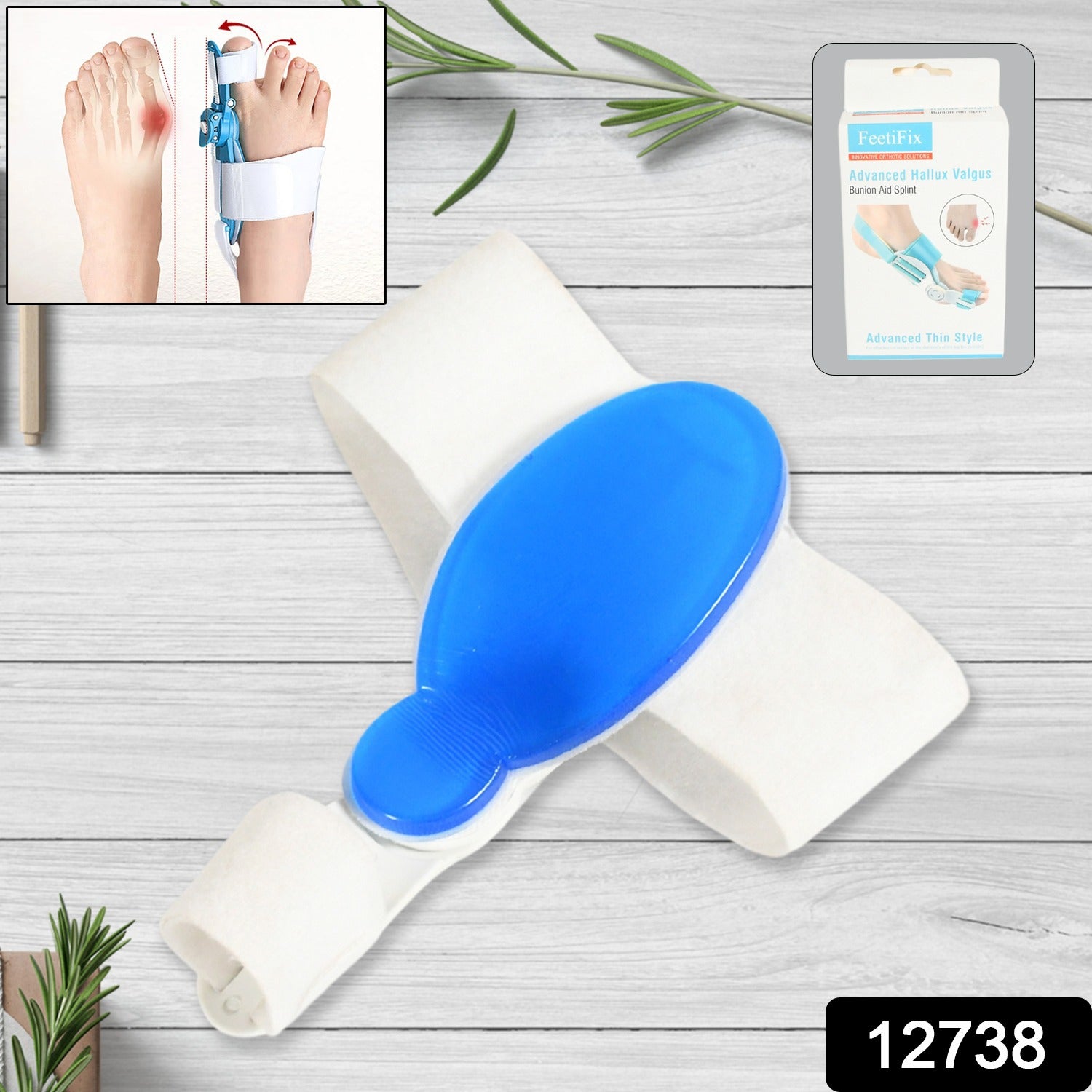 Adjustable Bunion Support Splint – Hallux Valgus Corrector for Men & Women - Shivani Jaswal Adjustable Bunion Support Splint – Hallux Valgus Corrector for Men & Women