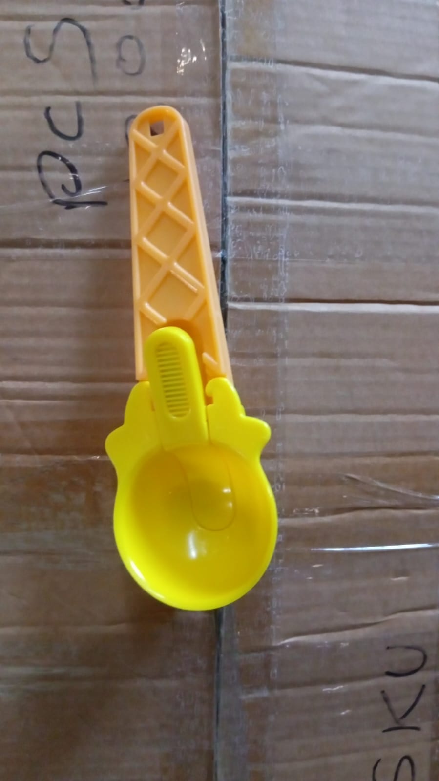 2-Piece Plastic Ice Cream & Watermelon Scooper with Trigger Dipper - Shivani Jaswal 2-Piece Plastic Ice Cream & Watermelon Scooper with Trigger Dipper