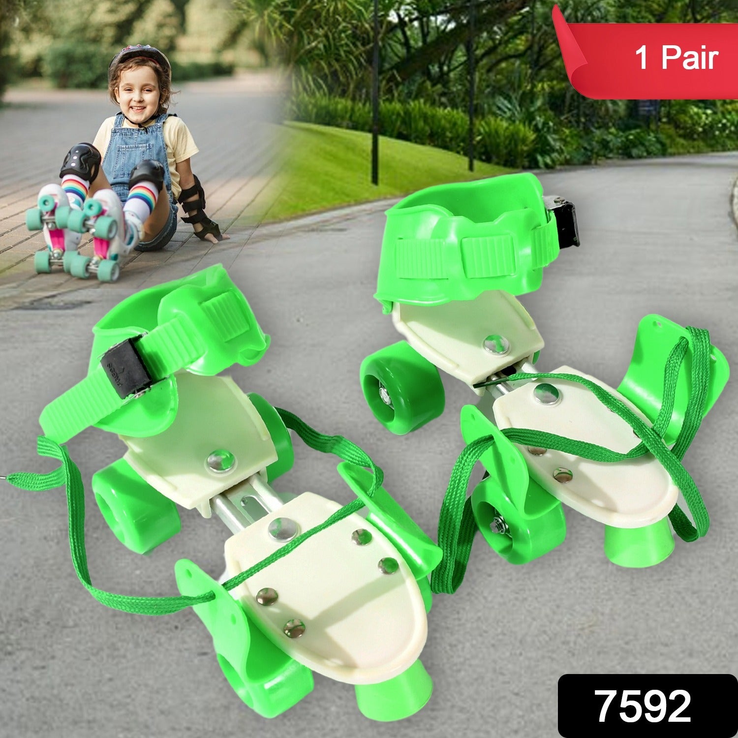 Roller Skates for Kids, Very Adjustable & Comfortable to Use / Roller Skate, Skating / (Pair of 1) - Shivani Jaswal Roller Skates for Kids, Very Adjustable & Comfortable to Use / Roller Skate, Skating / (Pair of 1)ÂÂ