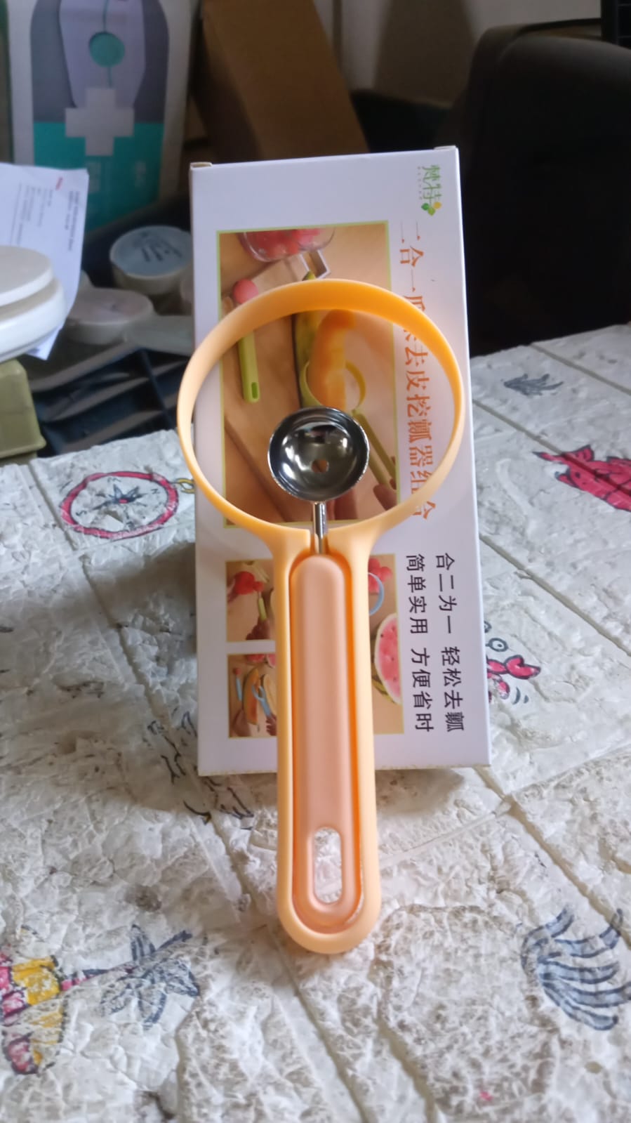 2-in-1 Fruit Peeler & Baller for Avocado & Watermelon (1 Pc, Kitchen) - Shivani Jaswal 2-in-1 Fruit Peeler & Baller for Avocado & Watermelon (1 Pc, Kitchen)