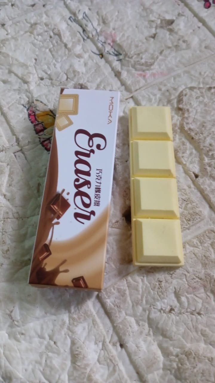 3D Chocolate Shaped Erasers Soft Pencil Erasers Supplies for Office School Students Drawing Writing Classroom Rewards for Return Gift, Birthday Party, School Prize (1 Pc 4 grid) - Shivani Jaswal 3D Chocolate Shaped Erasers Soft Pencil Erasers Supplies for Office School Students Drawing Writing Classroom Rewards for Return Gift, Birthday Party, School Prize (1 Pc 4 grid)