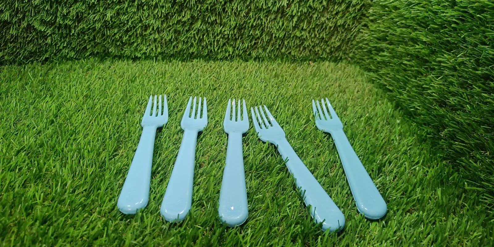 Reusable Premium Heavy Weight Plastic Forks, Party Supplies, One Size, plastic 5pc Serving Fork Set for kitchen, Travel, Home (5pc) - Shivani Jaswal Reusable Premium Heavy Weight Plastic Forks, Party Supplies, One Size, plastic 5pc Serving Fork Set for kitchen, Travel, Home (5pc)