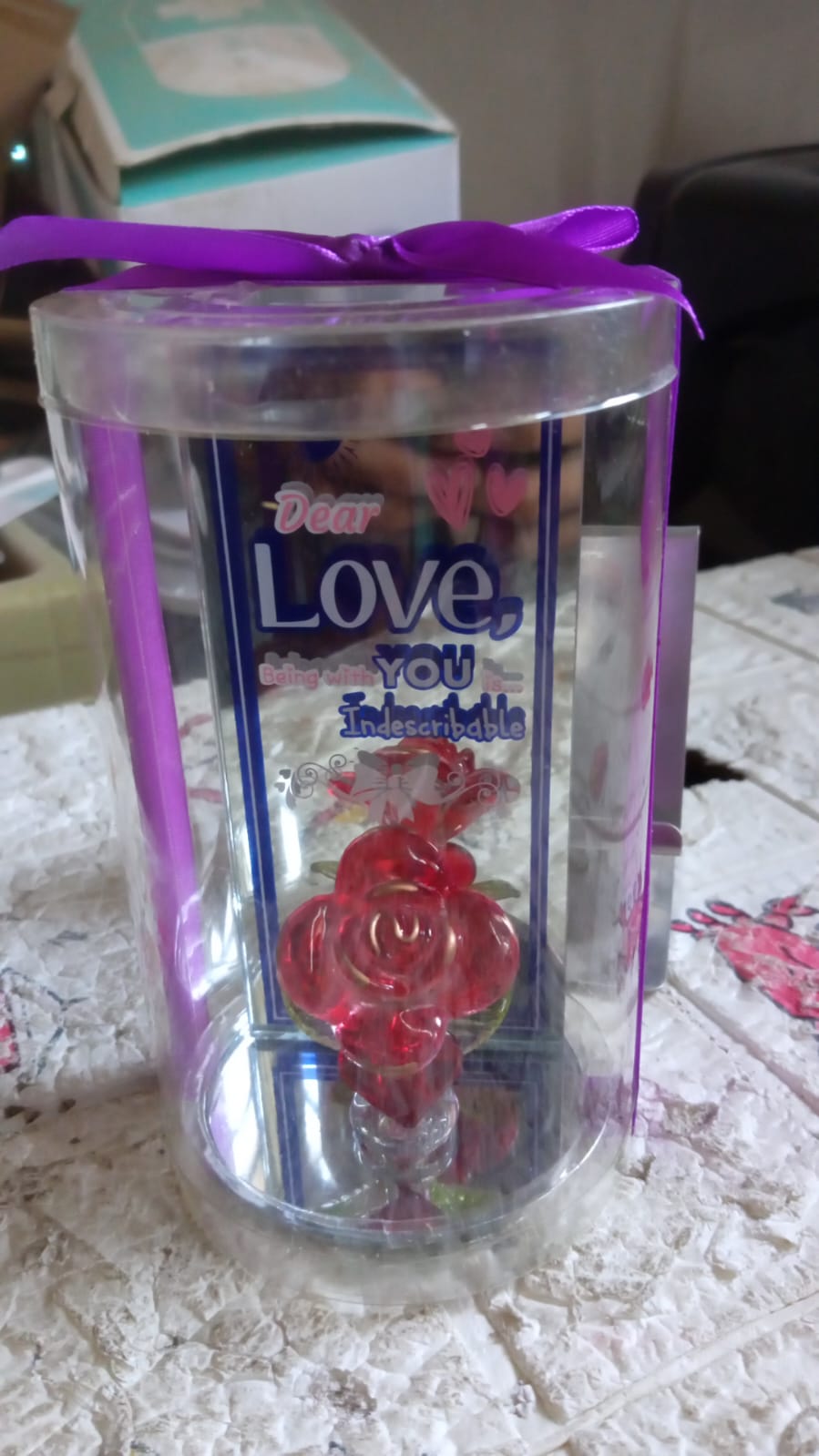 Lovely Rose Showpiece – Romantic Gift Set for All Occasions (1 Pc) - Shivani Jaswal Lovely Rose Showpiece – Romantic Gift Set for All Occasions (1 Pc)