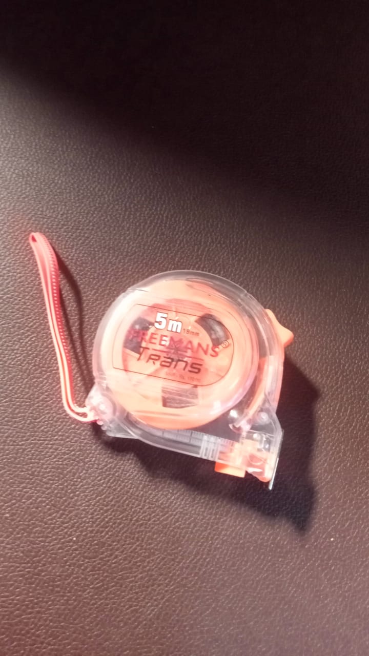 5 Meter Measuring Tape with Press Release Locking System, Measuring Tape with Transparent Gripper for Engineering/Hight/Decoration Measurement - Shivani Jaswal 5 Meter Measuring Tape with Press Release Locking System, Measuring Tape with Transparent Gripper for Engineering/Hight/Decoration Measurement