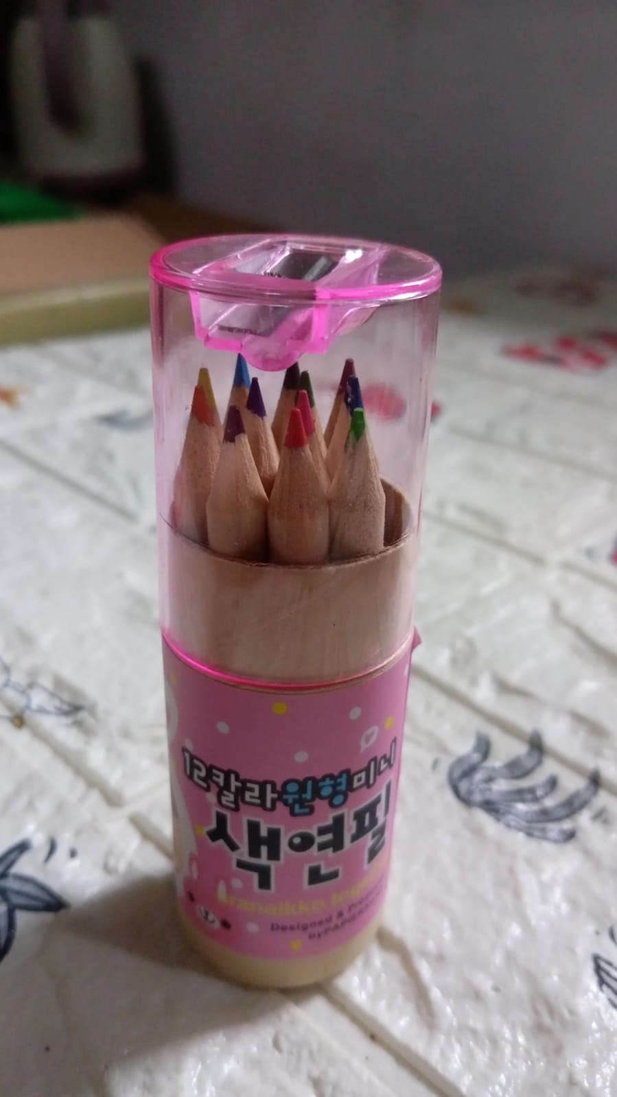 12 Mini Colouring Pencils with Sharpener, Kids Drawing Set for School & Sketching - Shivani Jaswal 12 Mini Colouring Pencils with Sharpener, Kids Drawing Set for School & Sketching