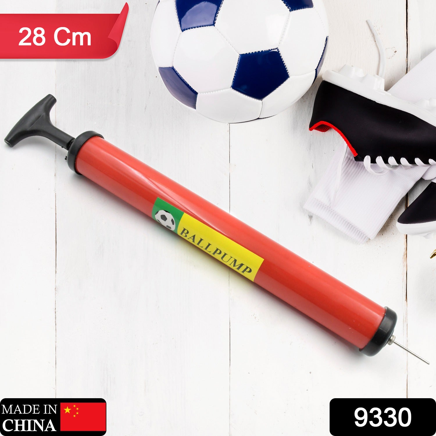 Plastic Pump for Inflating Balls (28 CM) - Inflatable Ball Development Toy - Shivani Jaswal Plastic Pump for Inflating Balls (28 CM) - Inflatable Ball Development Toy