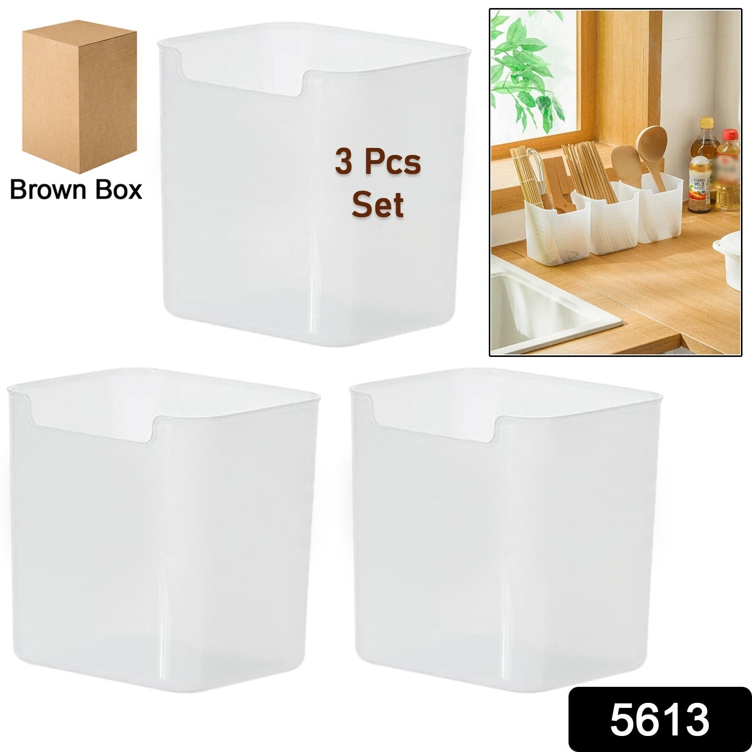 3Pcs Clear Plastic Organizer Storage Versatile Kitchen Drawer Organizer Tray for Desk, Makeup, Bathroom, Kitchen Pantry Cabinet - Shivani Jaswal 3Pcs Clear Plastic Organizer Storage Versatile Kitchen Drawer Organizer Tray for Desk, Makeup, Bathroom, Kitchen Pantry Cabinet