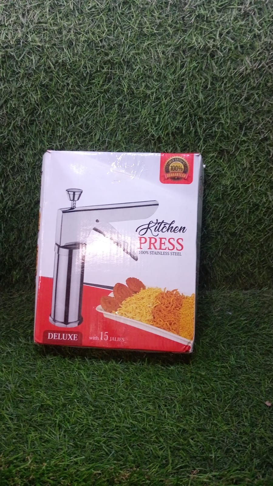 15 in 1 Stainless Steel Kitchen Press with Different Parts - Shivani Jaswal 15 in 1 Stainless Steel Kitchen Press with Different Parts