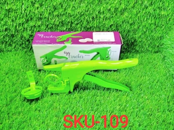 Plastic Handheld Egg Cracker with Separator
