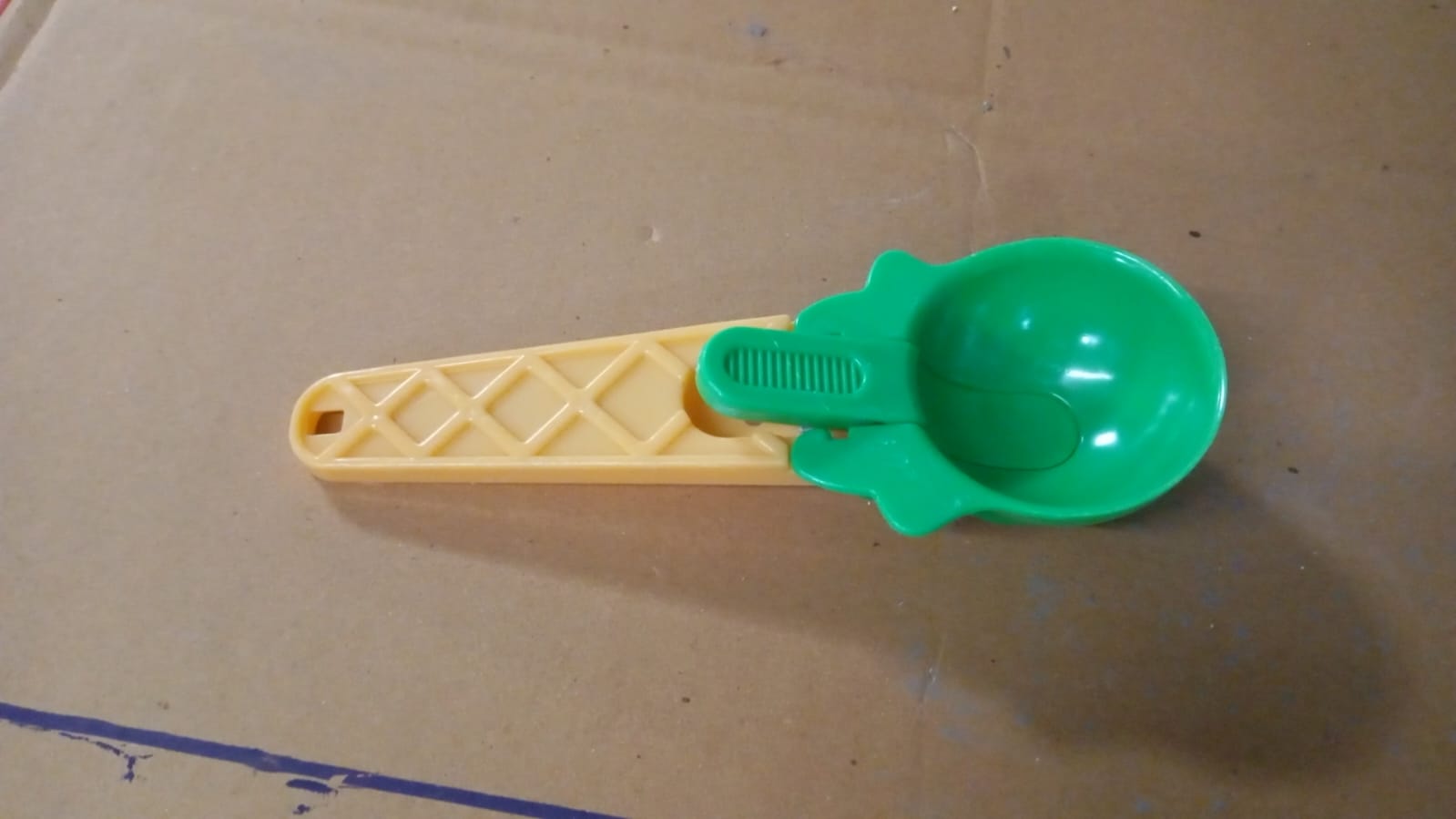 2-Piece Plastic Ice Cream & Watermelon Scooper with Trigger Dipper - Shivani Jaswal 2-Piece Plastic Ice Cream & Watermelon Scooper with Trigger Dipper