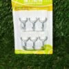 Adhesive Sticker ABS Plastic Hook Towel Hanger for Kitchen / Bathroom