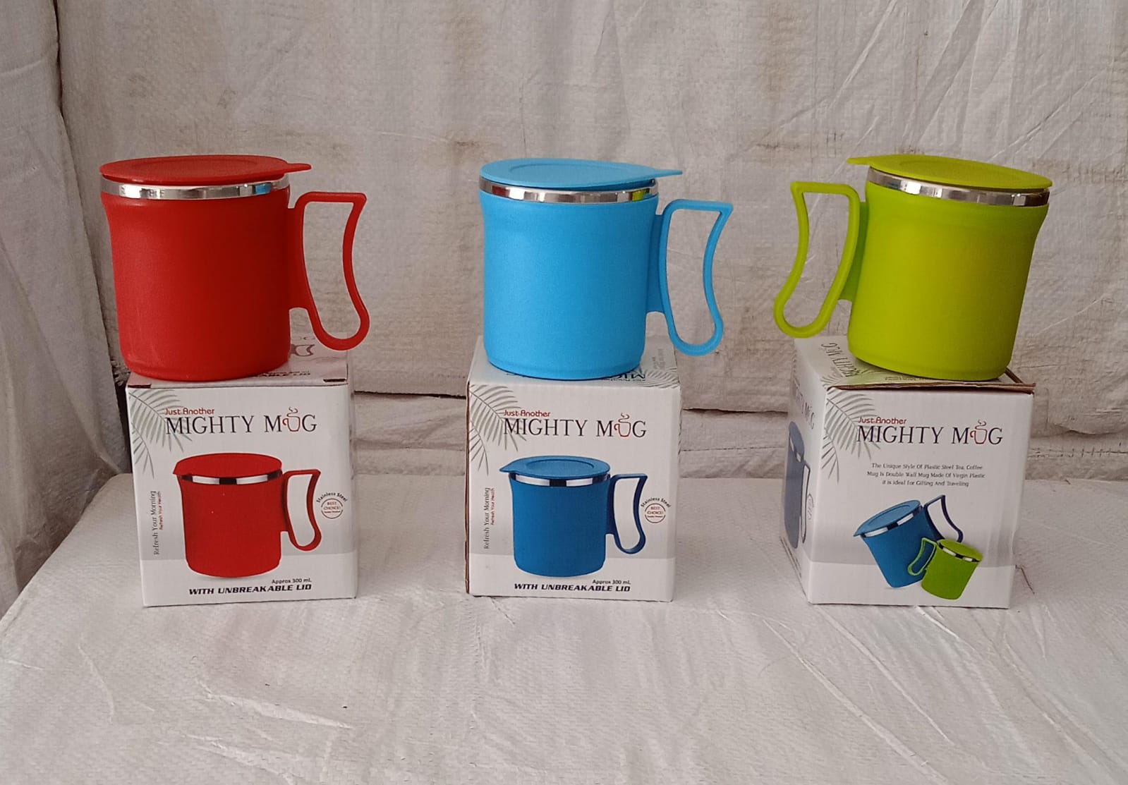 300ml Stainless Steel Mug: Insulated, Leakproof Lid, Hot/Cold Drinks (Mix Color) - Shivani Jaswal 300ml Stainless Steel Mug: Insulated, Leakproof Lid, Hot/Cold Drinks (Mix Color)
